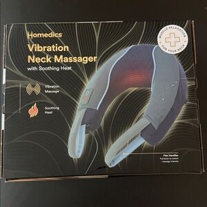 Homemedics Vibration Neck Massager with Heat New